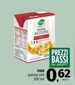 Pam PAM panna uht offerta