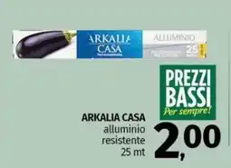Pam ARKALIA CASA alluminio resistente 25 mt offerta