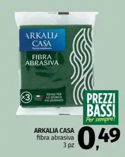 Pam ARKALIA CASA fibra abrasiva 3 pz offerta