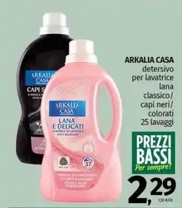 Pam ARKALIA CASA detersivo per lavatrice offerta