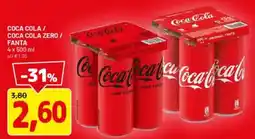 DPiù COCA COLA / COCA COLA ZERO / FANTA offerta