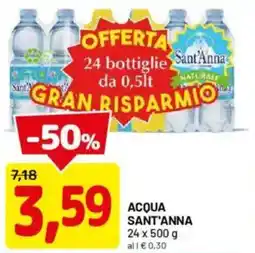 DPiù Acqua SANT'ANNA offerta