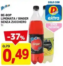 DPiù Be-bop limonata / ginger senza zucchero offerta