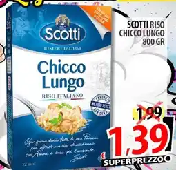 Il Genio Supermercato Scotti riso chicco lungo offerta