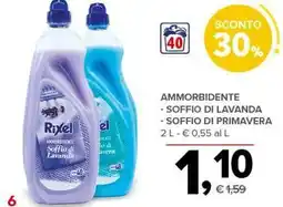 Todis Ammorbidente - soffio di lavanda - soffio di primavera Rixel offerta