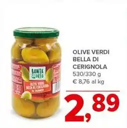 Todis Olive verdi bella di cerignola offerta