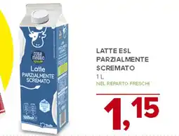 Todis Latte ESL parzialmente scremato offerta