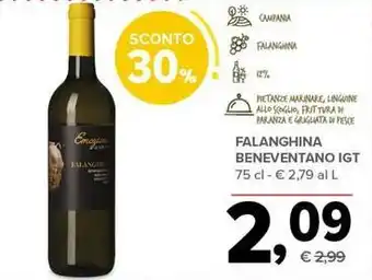 Todis Falanghina beneventano IGT offerta
