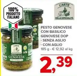 Todis Pesto genovese con basilico offerta