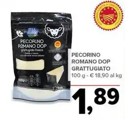 Todis Pecorino romano DOP grattugiato offerta