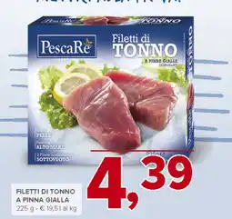Todis Filetti di tonno a pinna gialla offerta
