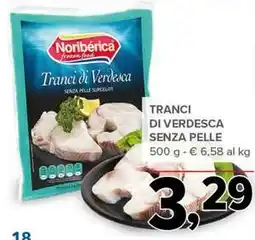 Todis Tranci di verdesca senza pelle offerta