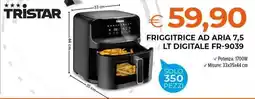 Todis Tristar friggitrice ad aria digitale fr-9039 offerta