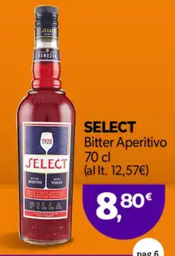 Famila Superstore SELECT Bitter Aperitivo offerta