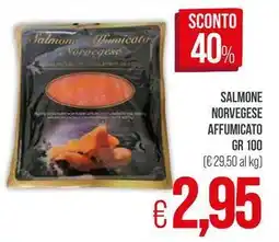 PrestoFresco Salmone norvegese affumicato offerta