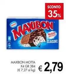 PrestoFresco Maxibon motta x 4 offerta