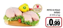 PrestoFresco Petto di pollo intero offerta