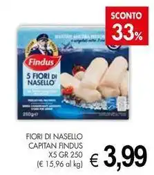 PrestoFresco Fiori di nasello capitan FINDUS x5 offerta