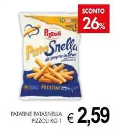 PrestoFresco Patatine patasnella PIZZOLI offerta