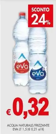 PrestoFresco Acqua naturale/frizzante EVA offerta