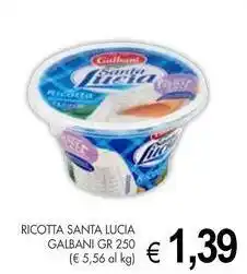 PrestoFresco Ricotta santa lucia GALBANI offerta