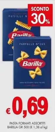 PrestoFresco Pasta formati assortiti BARILLA offerta
