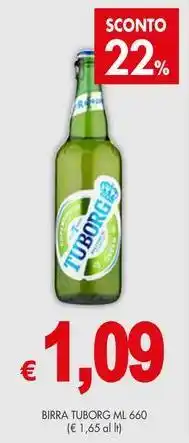 PrestoFresco Birra TUBORG offerta