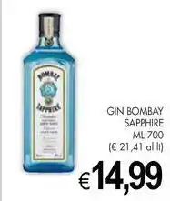 PrestoFresco Gin bombay sapphire offerta