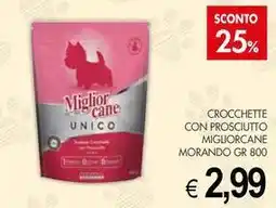 PrestoFresco Crocchette con prosciutto migliorcane morando offerta