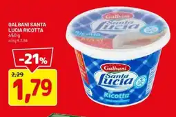 DPiù Galbani santa lucia ricotta offerta
