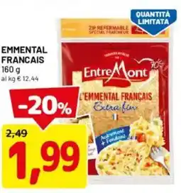 DPiù Emmental francais Entre Mont offerta