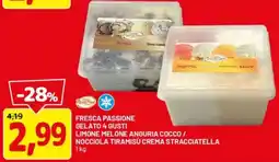 DPiù Fresca passione gelato offerta