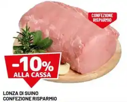 DPiù Lonza di suino confezione risparmio offerta