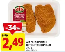 DPiù Aia gli originali cotolette di pollo offerta