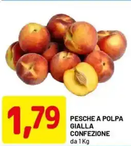 DPiù Pesche a polpa gialla confezione offerta