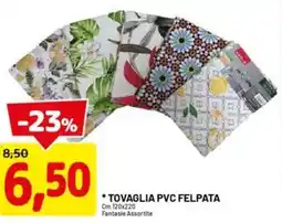 DPiù Tovaglia PVC felpata offerta