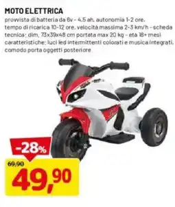 DPiù Moto elettrica offerta