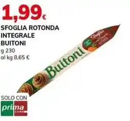 Basko Sfoglia rotonda integrale buitoni offerta