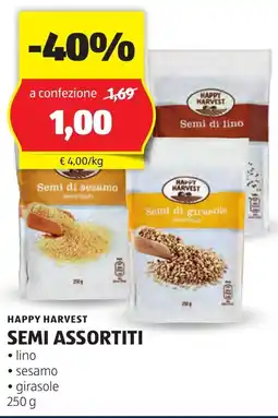 ALDI Happy harvest semi assortiti offerta