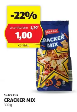 ALDI Snack fun cracker mix offerta