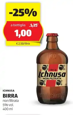 ALDI Ichnusa birra offerta