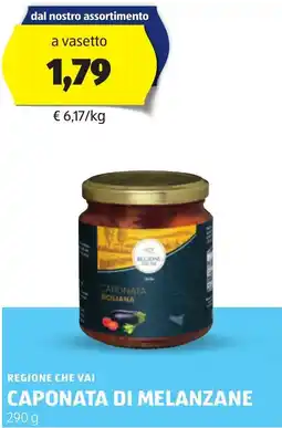 ALDI Regione che vai caponata di melanzane offerta
