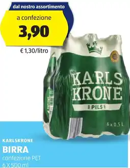 ALDI KARLS KRONE Birra offerta