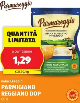 ALDI Parmareggio parmigiano reggiano DOP offerta