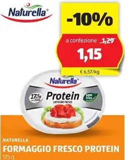 ALDI Naturella formaggio fresco protein offerta