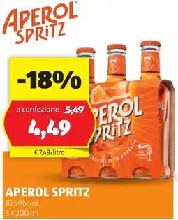 ALDI Aperol spritz offerta