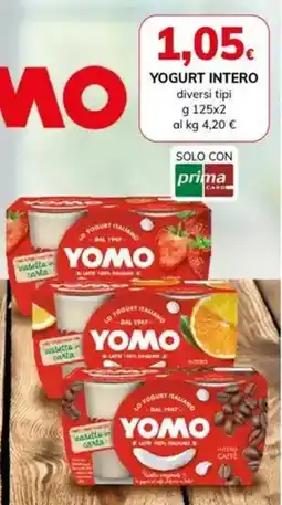 Basko Yomo yogurt intero offerta