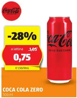 ALDI COCA COLA Zero offerta