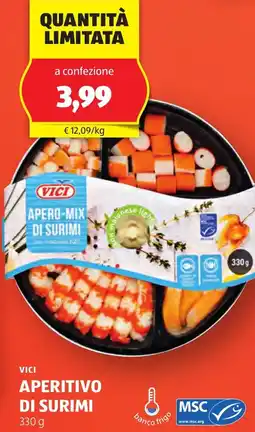 ALDI Vici aperitivo di surimi offerta