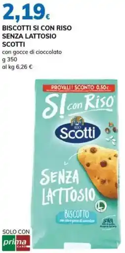 Basko Biscotti si con riso senza lattosio SCOTTI offerta